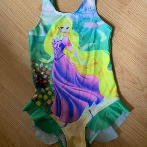 Disney Girls Tangled Bathing Suit